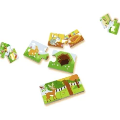 Puzzle duo : Où vivent-ils ?