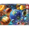 Puzzle Educa Borras - 500 Pièces Système Solaire, Dès 11 Ans