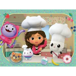 Puzzle giant floor 24 pièces - La cuisine de Gabby