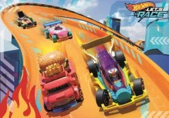 Puzzle Hotwheels De 24 Pièces Maxi