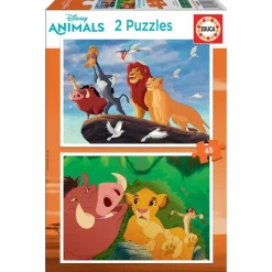 Puzzle Le Roi Lion 2 X 48 Pièces
