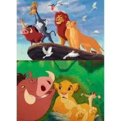 Puzzle Le Roi Lion 2 X 48 Pièces