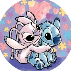 Puzzle Rond Disney Stitch De 500 Pièces