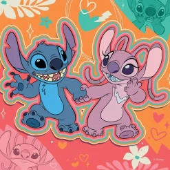 Puzzle 3x49 pièces - Stitch - Jouer toute la journée