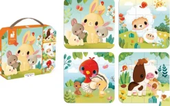 Puzzles Évolutifs avec animaux de la ferme