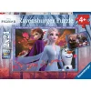 Puzzles 2x24 pièces - Vers des contrées glacées - Disney La Reine des Neiges 2