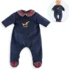 Pyjama Corolle en fêtes pour poupon 36 cm