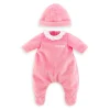 Pyjama rose avec bonnet Mon Grand Poupon 36 cm