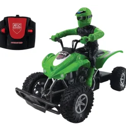 Quad avec pilote radiocommandé 1:18