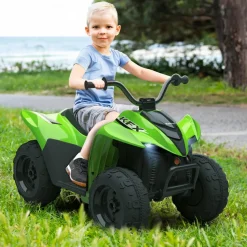Quad Kawasaki vert KFX90 12v lithium