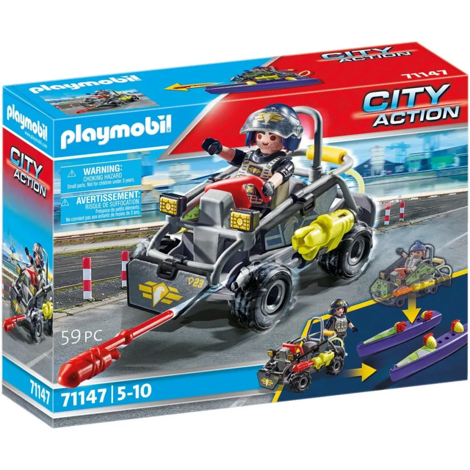 Quad transformable bandit - Playmobil 71147