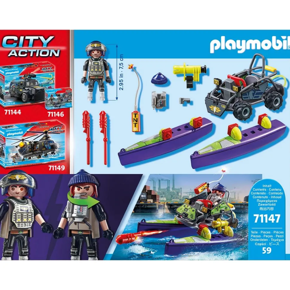 Quad transformable bandit - Playmobil 71147
