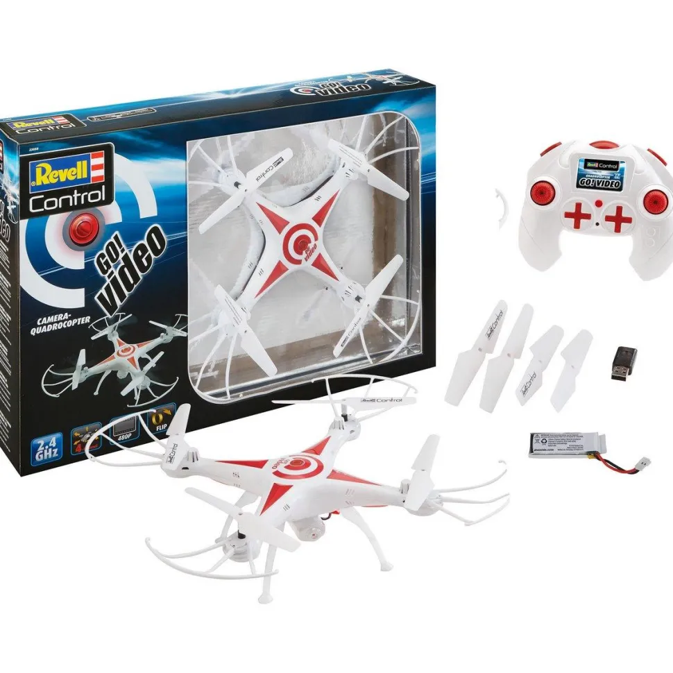 Quadrocoptère radiocommandé Go! Video