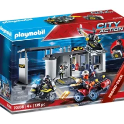 Quartier général des policiers d'élite Playmobil City Action 70338