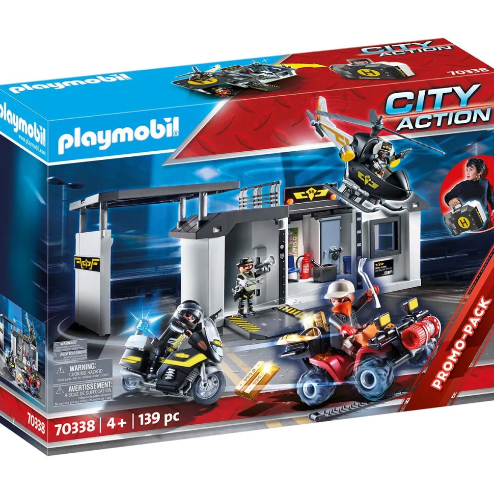 Quartier général des policiers d'élite Playmobil City Action 70338
