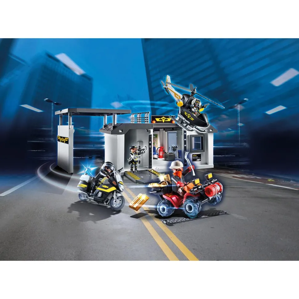 Quartier général des policiers d'élite Playmobil City Action 70338