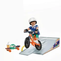 Rider avec rampe de glisse Playmobil 71798