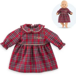 Robe Corolle en fêtes pour poupon 36 cm