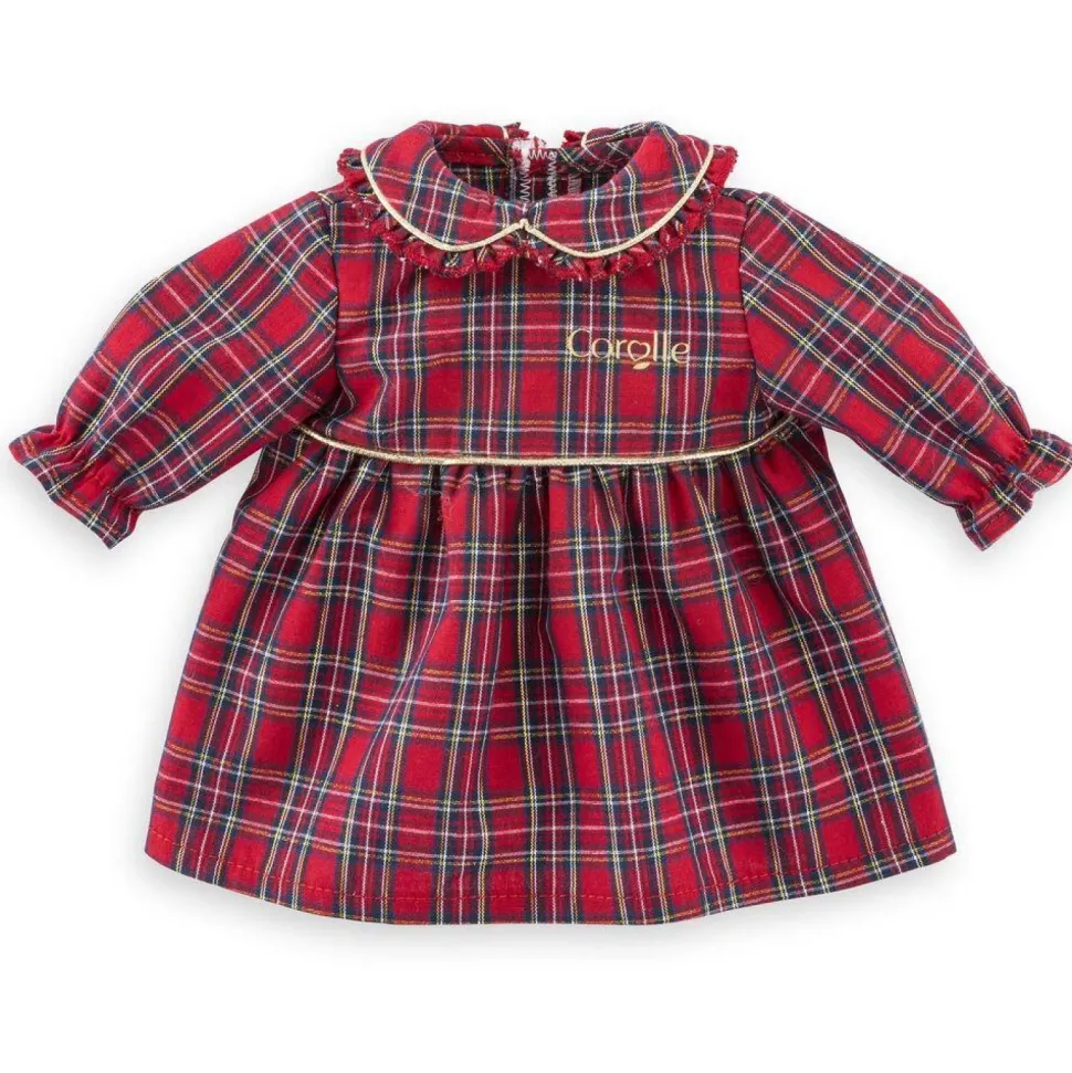 Robe Corolle en fêtes pour poupon 36 cm