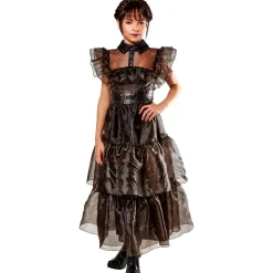 Robe de bal - déguisement Mercredi Addams 11/13 ans