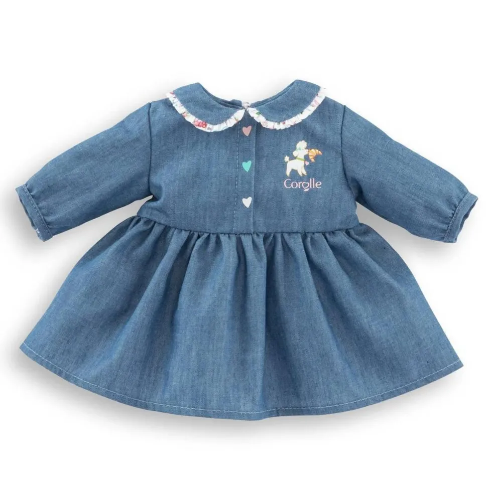 Robe Week end à Paris Corolle pour poupon 30cm