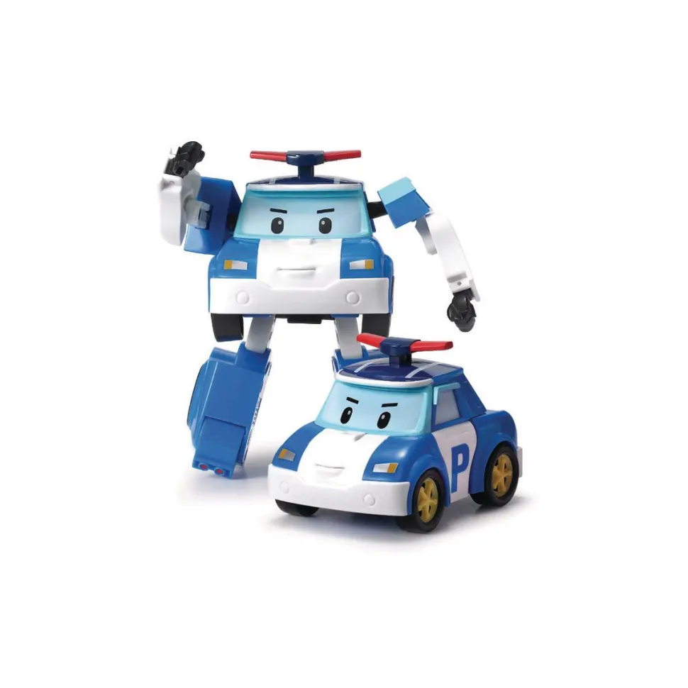 Robocar Véhicule Transformable - Poli