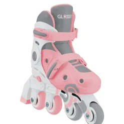 Roller en ligne 2 en 1 évolutif rose