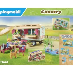 Roulotte café boutique - Playmobil Country 71441