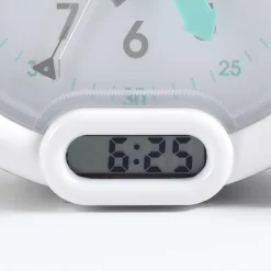 Réveil Kid Sleep Clock Bleu - Apprentissage de l'heure et Veilleuse Intégrée