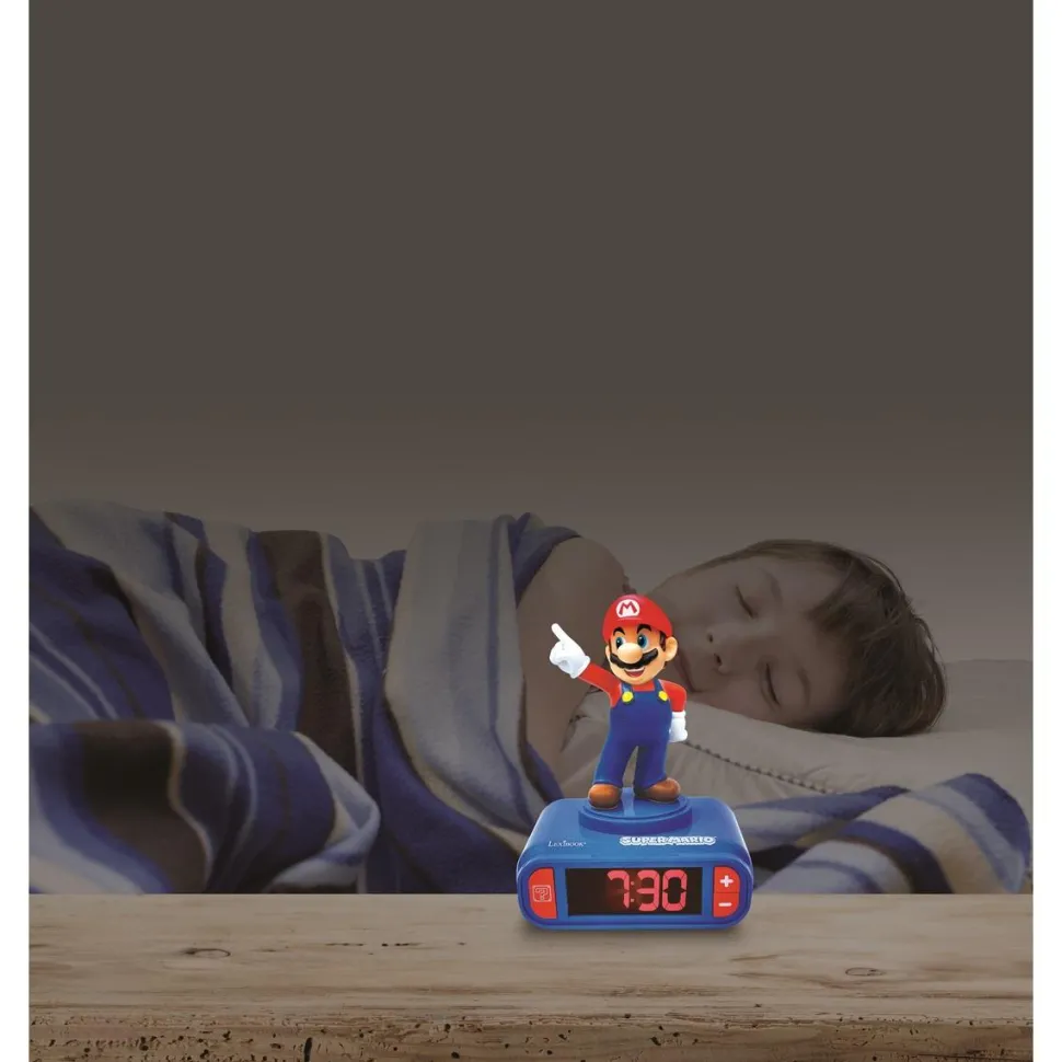 Réveil Super Mario avec Effets Sonores