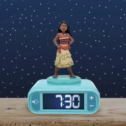 Réveil Veilleuse avec effets sonores et lumineux Vaiana