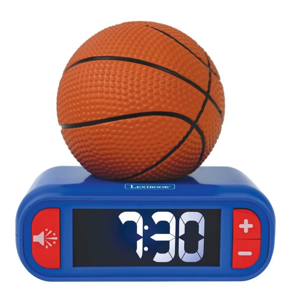 Réveil veilleuse ballon de basket