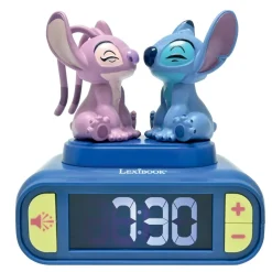 Réveil veilleuse Stitch et Angel