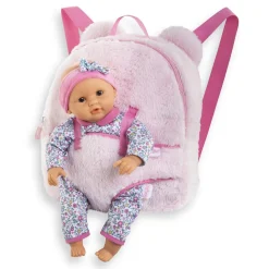 Sac à dos porte-poupon en peluche Corolle