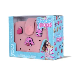 Sac à main Minipop à customiser Swop pops rose