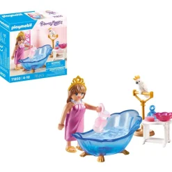 Salle de bain royale avec princesse Playmobil Princess Magic 71850