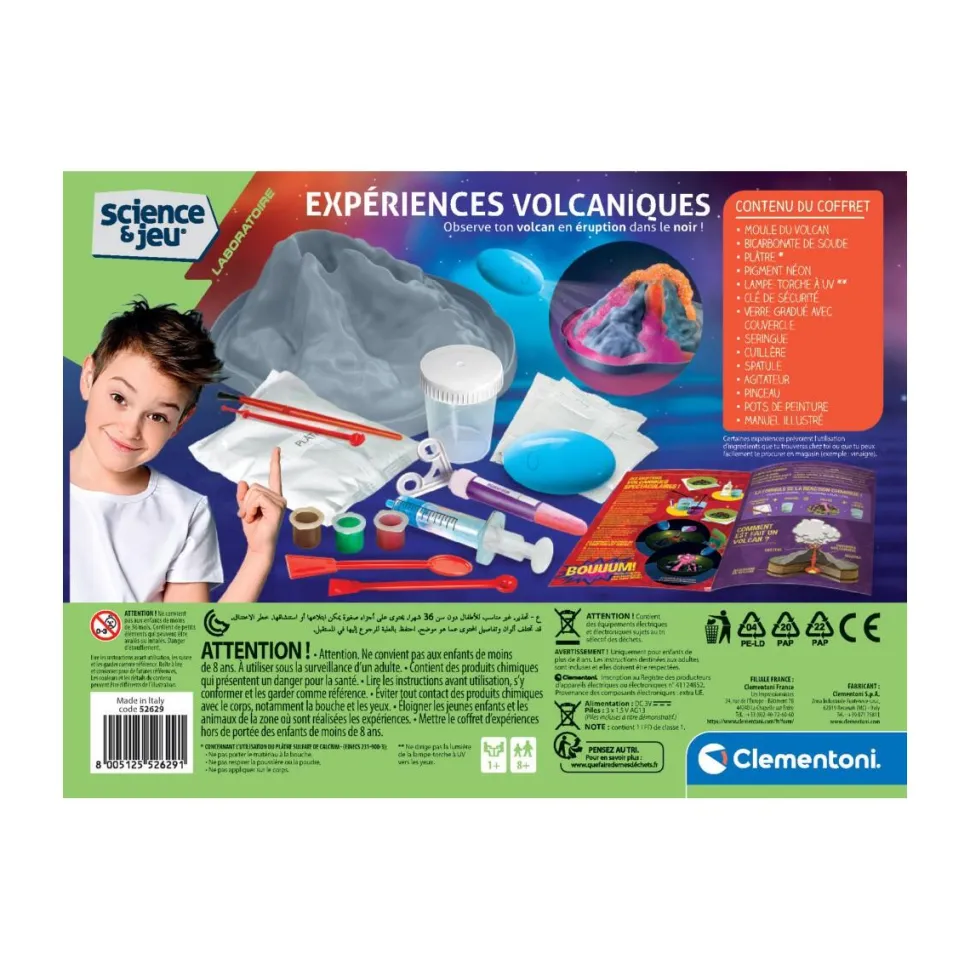 Science et Jeu - Expériences volcaniques