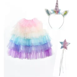 Set cape et accessoires licorne