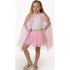 Set cape et tutu rose