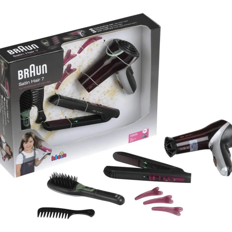 Set coiffure Braun satin hair 7