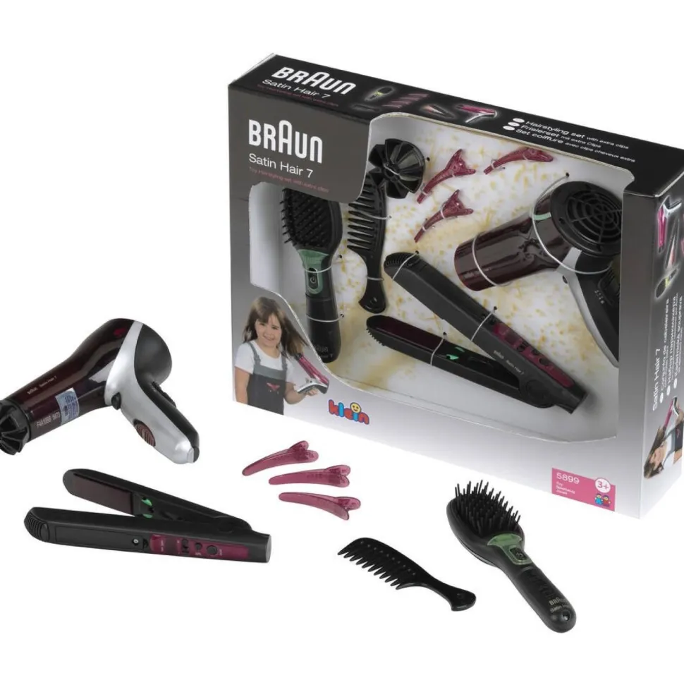 Set coiffure Braun satin hair 7