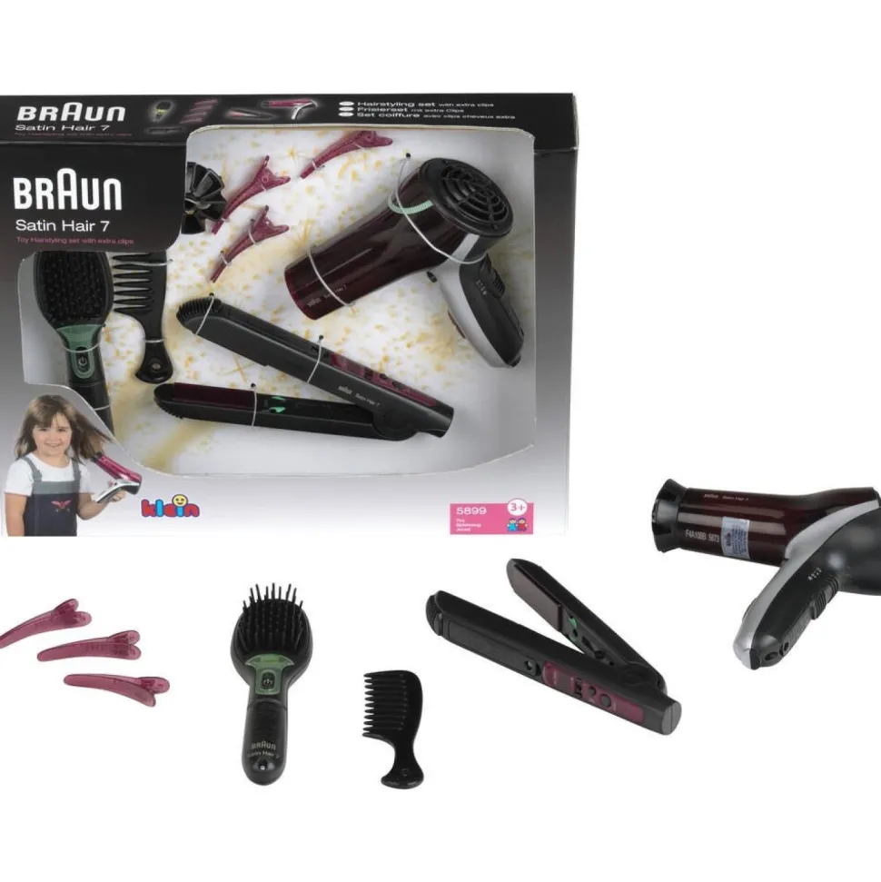 Set coiffure Braun satin hair 7