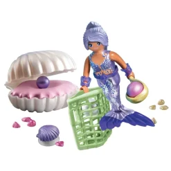 Sirène avec coquillage et perle Playmobil Princess Magic 71502