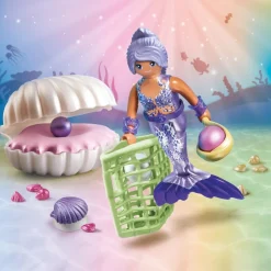 Sirène avec coquillage et perle Playmobil Princess Magic 71502