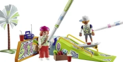 Skateurs avec rampe Playmobil Color 71515