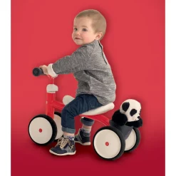 Smoby Porteur en métal Rookie Rouge