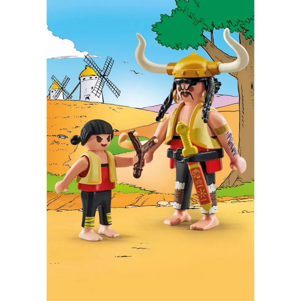 Soupalognon y Crouton et Pepe Playmobil Astérix 71545