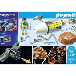Spationaute et satellite Playmobil Space 71369