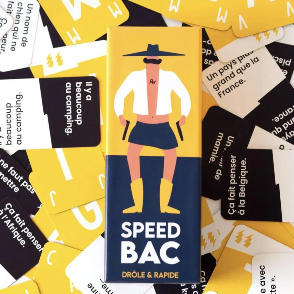 Speed Bac jaune - petit bac drole et rapide