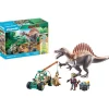 Spinosaure, chercheur et véhicule à grue Playmobil Dinos 71820
